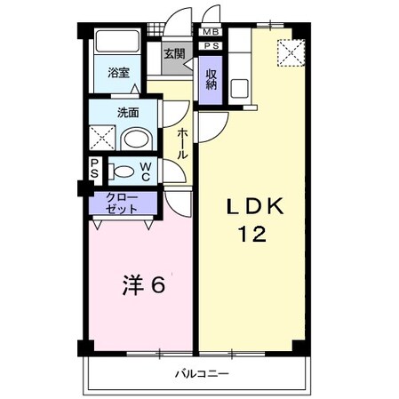 尾崎駅 徒歩13分 2階の物件間取画像